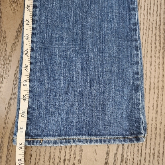 Levi's 515 Boot Cut Jeans Womens 10 Long  Blue Medium Wash - Picture 8 of 10
